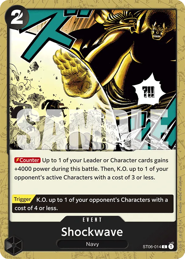 Carta Shockwave (ST06-014)