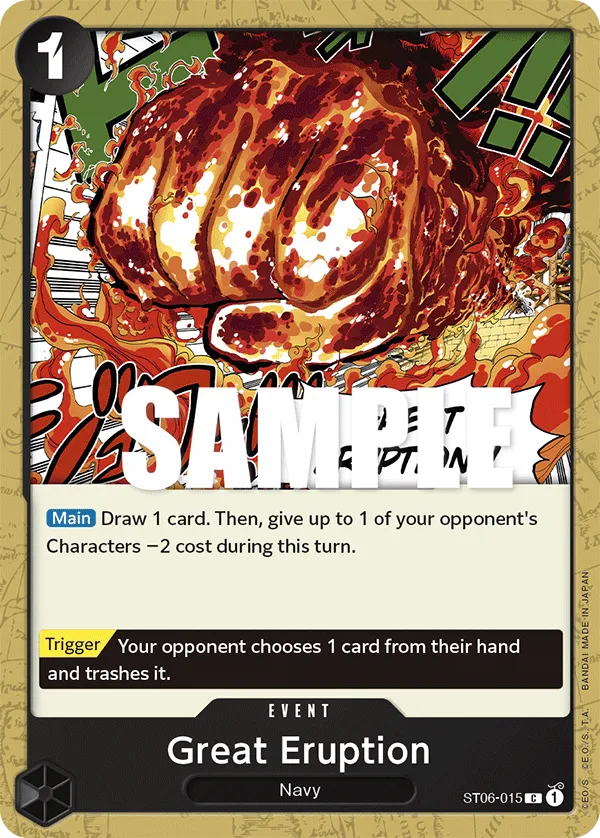 Carta Great Eruption (ST06-015)