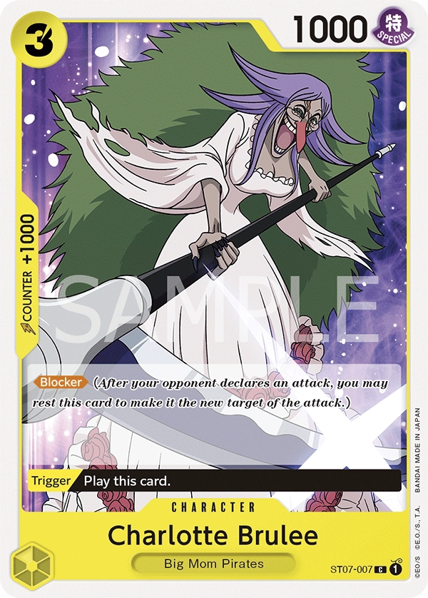 Carta Charlotte Brulee (ST07-007)