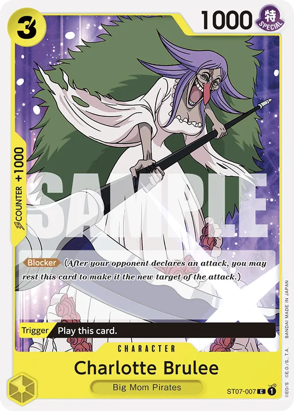 Carta Charlotte Brulee (ST07-007)