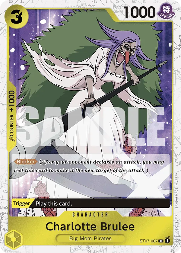 Carta Charlotte Brulee (ST07-007)