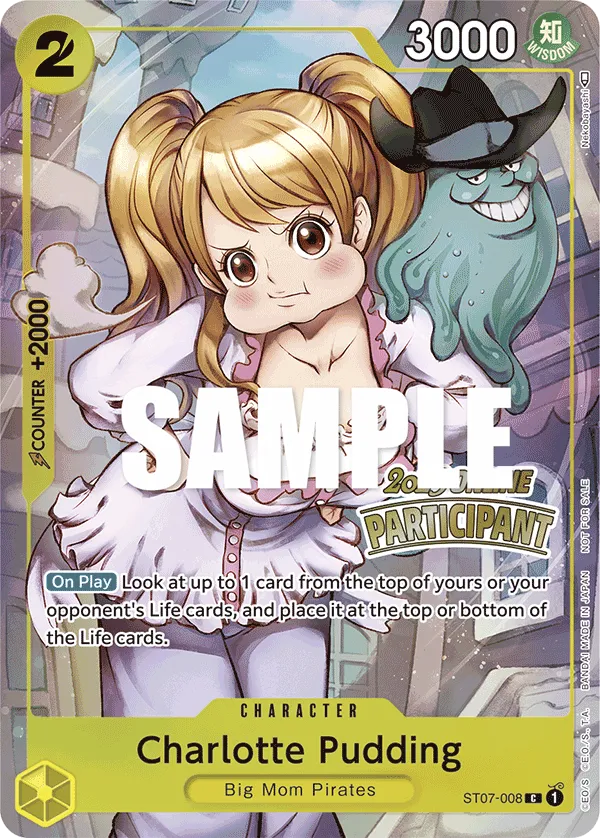 Carta Charlotte Pudding (ST07-008)
