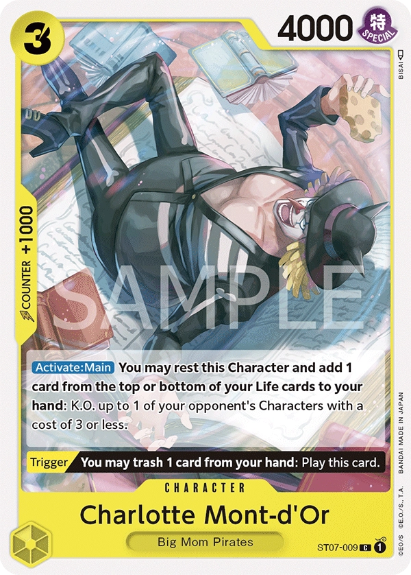 Carta Charlotte Mont-d'or (ST07-009)