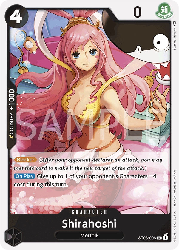 Carta Shirahoshi (ST08-006)