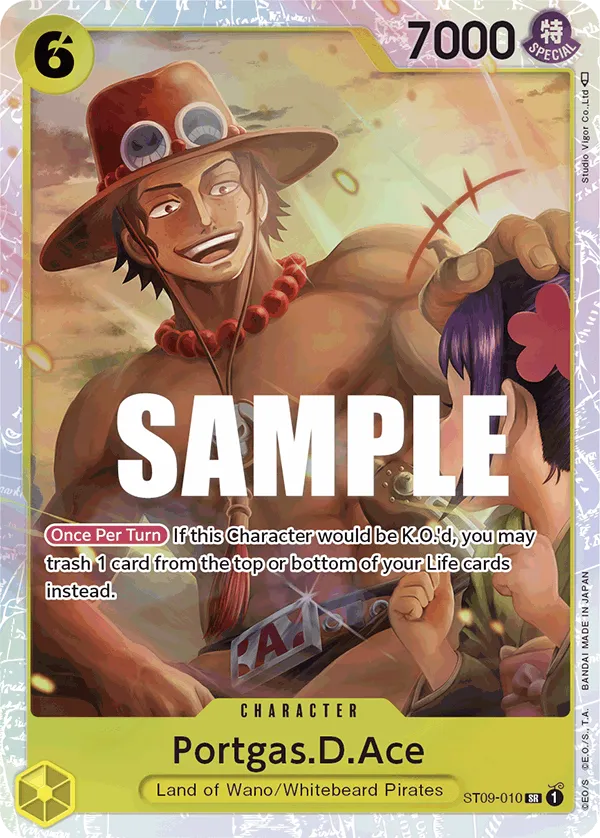 Carta Portgas.D.Ace (ST09-010)