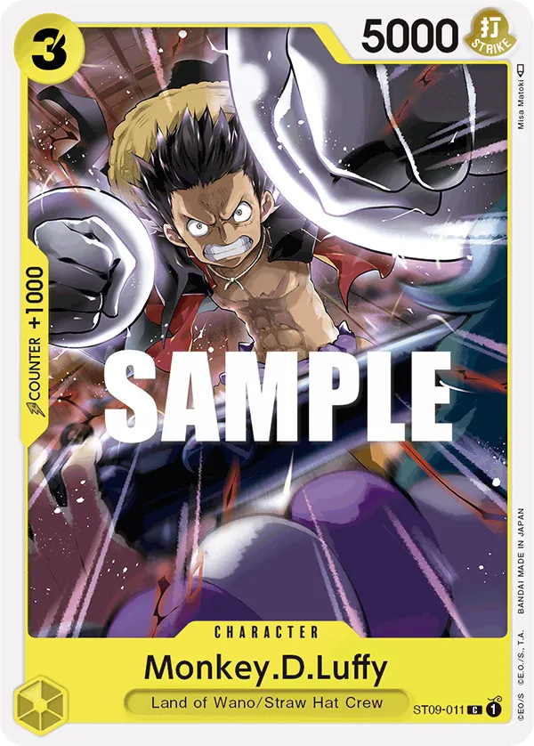 Carta Monkey.D.Luffy (ST09-011)