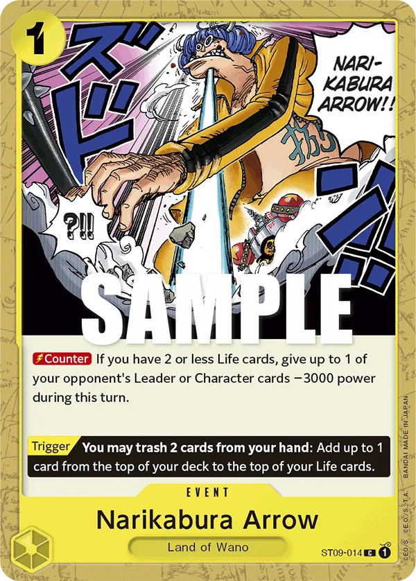 Carta Narikabura Arrow (ST09-014)