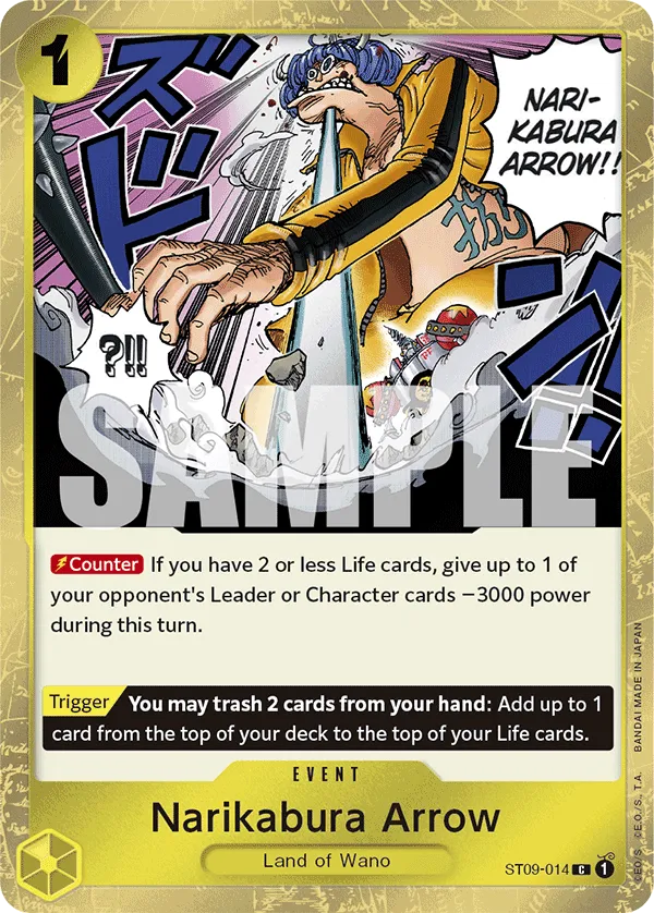Carta Narikabura Arrow (ST09-014)
