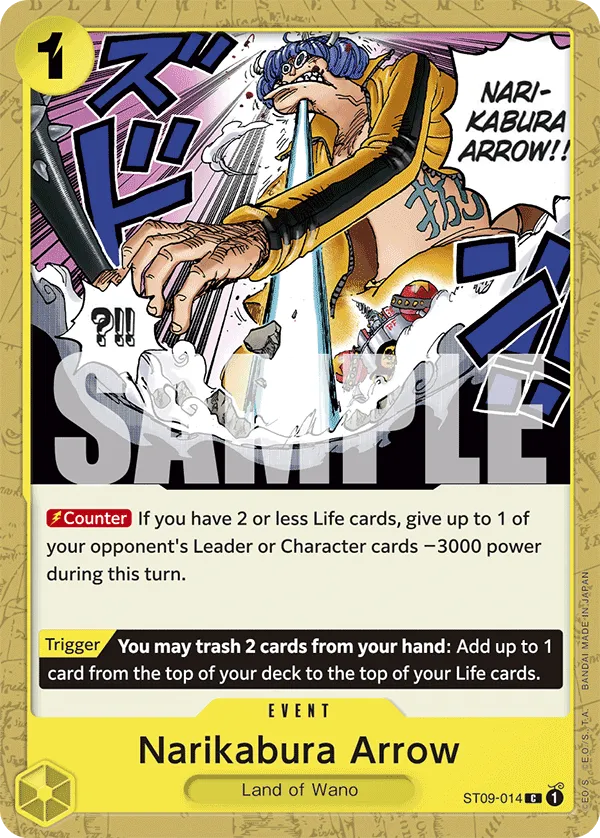 Carta Narikabura Arrow (ST09-014)
