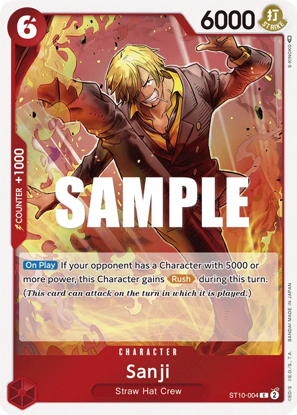 Carta Sanji (ST10-004)