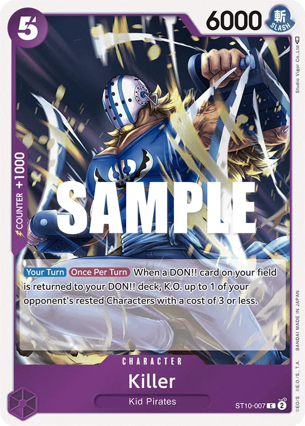 Carta Killer (ST10-007)