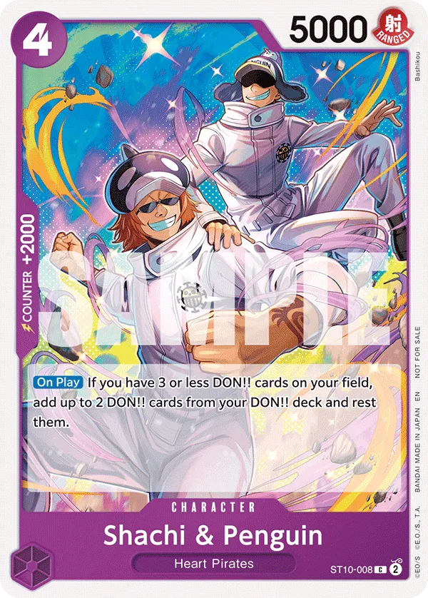 Carta Shachi & Penguin (ST10-008)