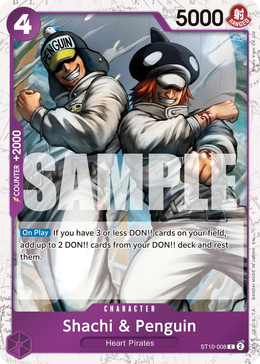 Carta Shachi & Penguin (ST10-008)