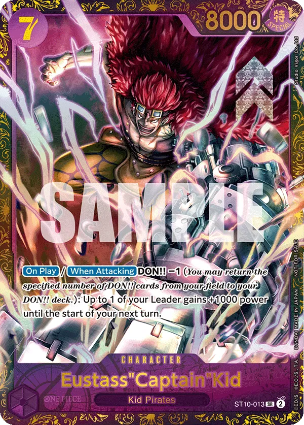 Carta Eustass"Captain"Kid (ST10-013)