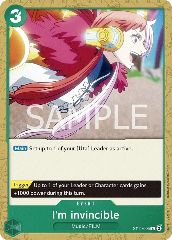 Carta I'm invincible (ST11-005)