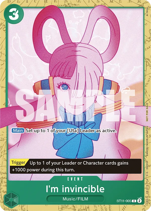 Carta I'm invincible (ST11-005)