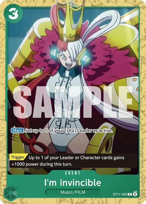Carta I'm invincible (ST11-005)
