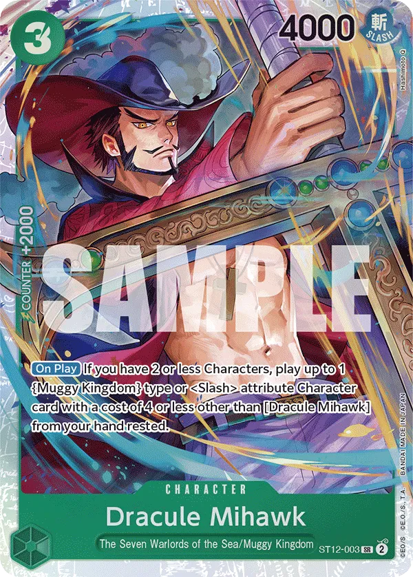 Carta Dracule Mihawk (ST12-003)