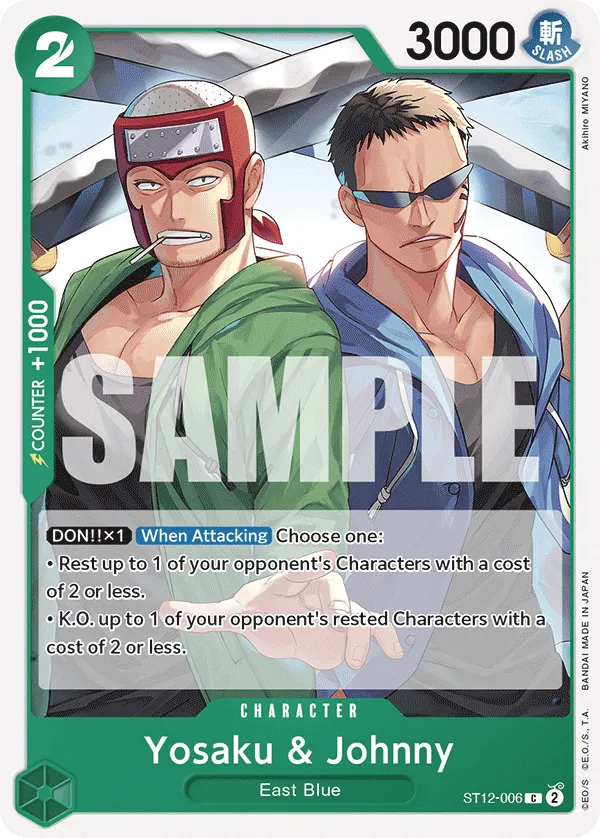 Carta Yosaku & Johnny (ST12-006)
