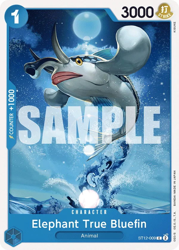 Carta Elephant True Bluefin (ST12-009)