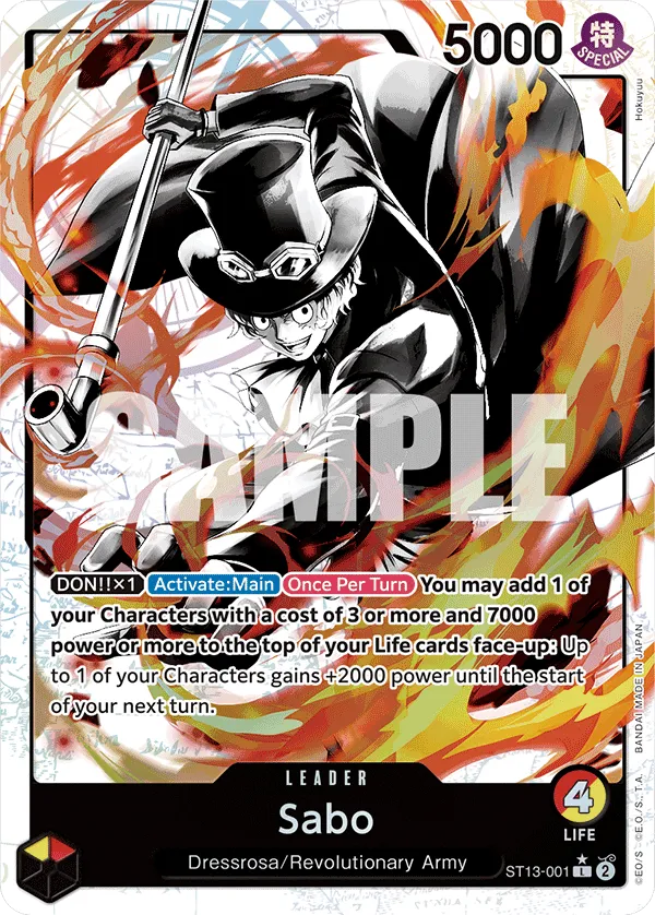 Carta Sabo (ST13-001)