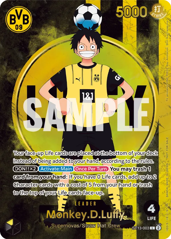 Carta Monkey.D.Luffy (ST13-003)