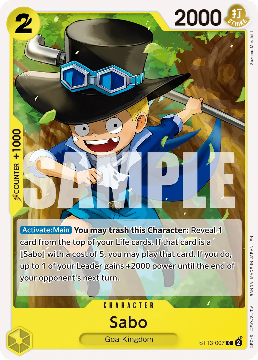Carta Sabo (ST13-007)
