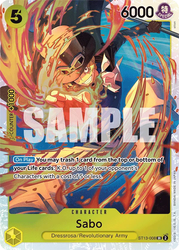 Carta Sabo (ST13-008)