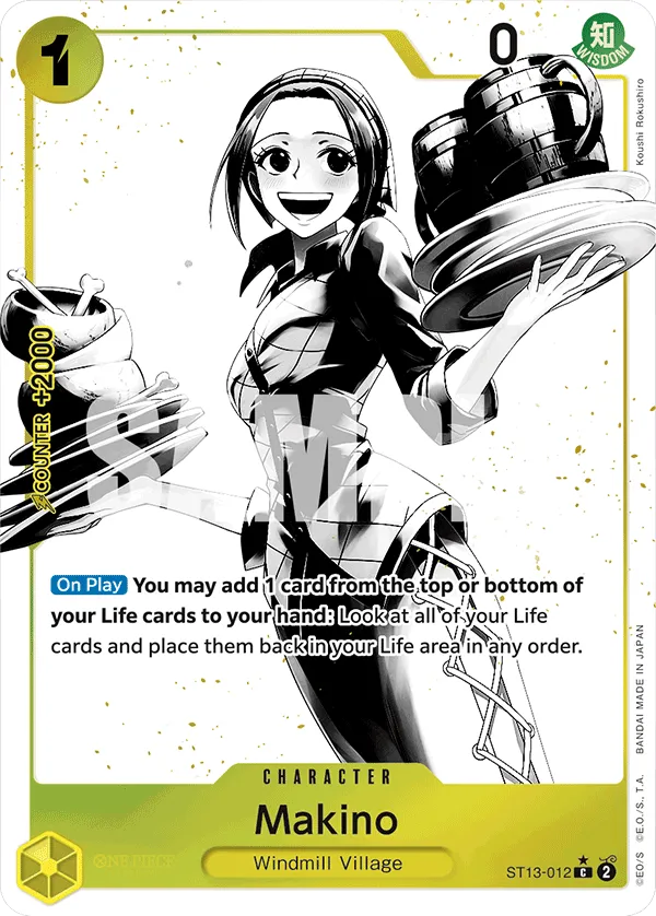 Carta Makino (ST13-012)