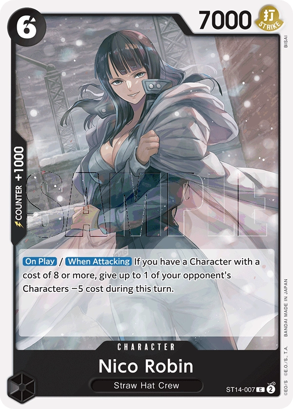 Carta Nico Robin (ST14-007)