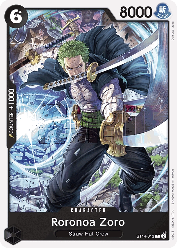 Carta de Roronoa Zoro