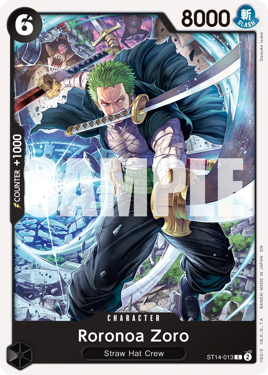 Carta Roronoa Zoro (ST14-013)