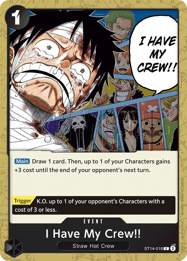 Carta I Have My Crew!! (ST14-016)