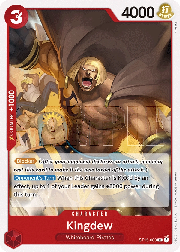 Carta Kingdew (ST15-003)