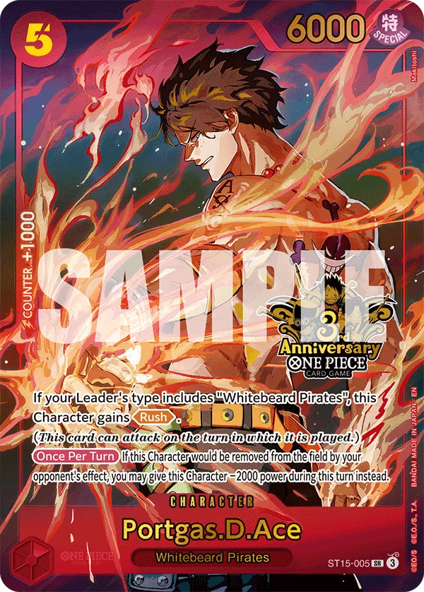 Carta Portgas.D.Ace (ST15-005)