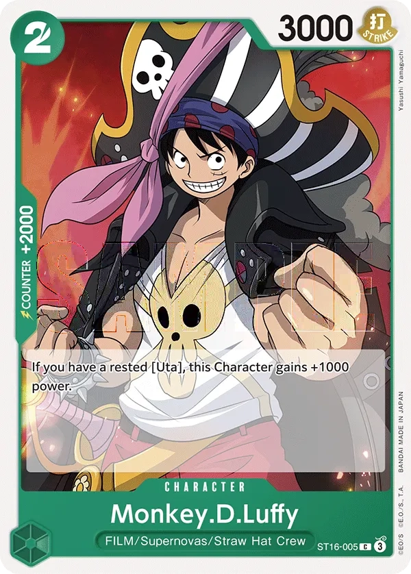 Carta Monkey.D.Luffy (ST16-005)