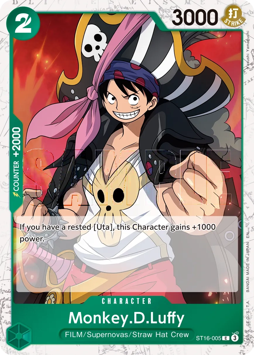 Carta Monkey.D.Luffy (ST16-005)
