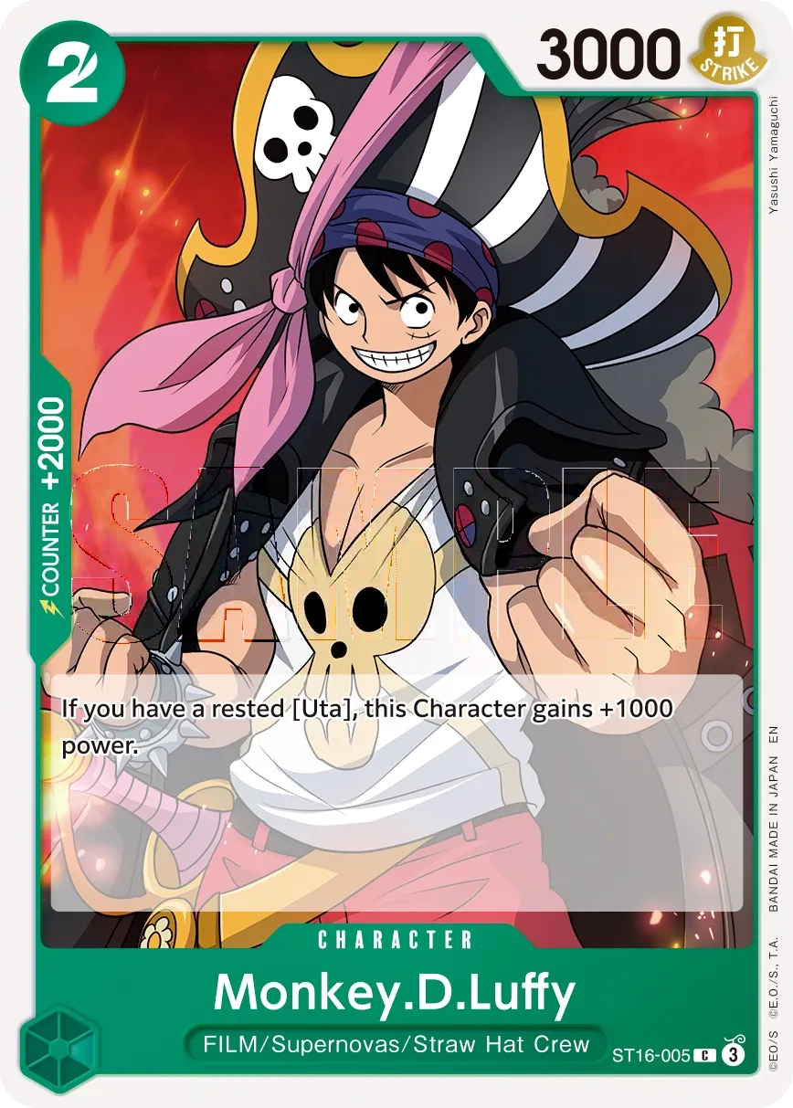 Carta Monkey.D.Luffy (ST16-005)