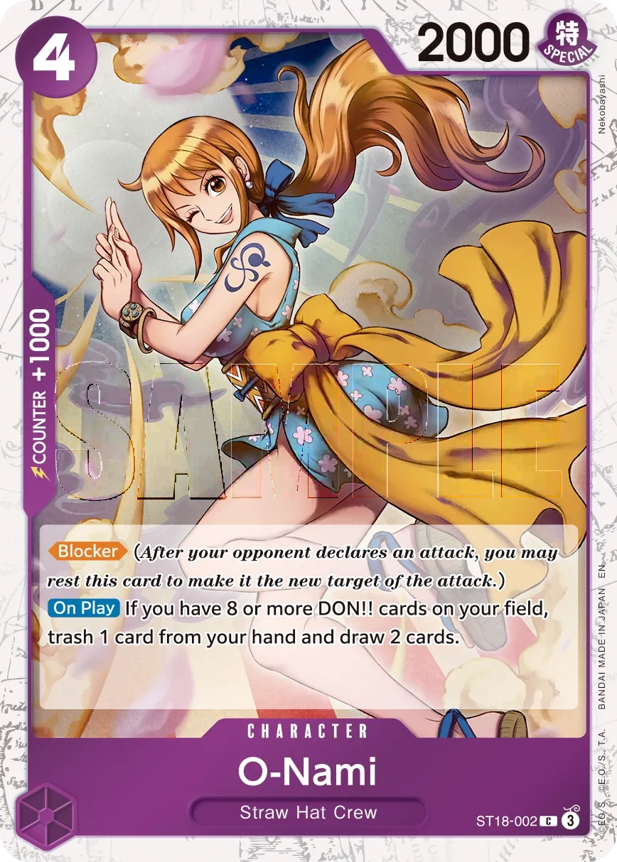 Carta O-Nami (ST18-002)