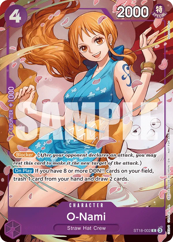 Carta O-Nami (ST18-002)