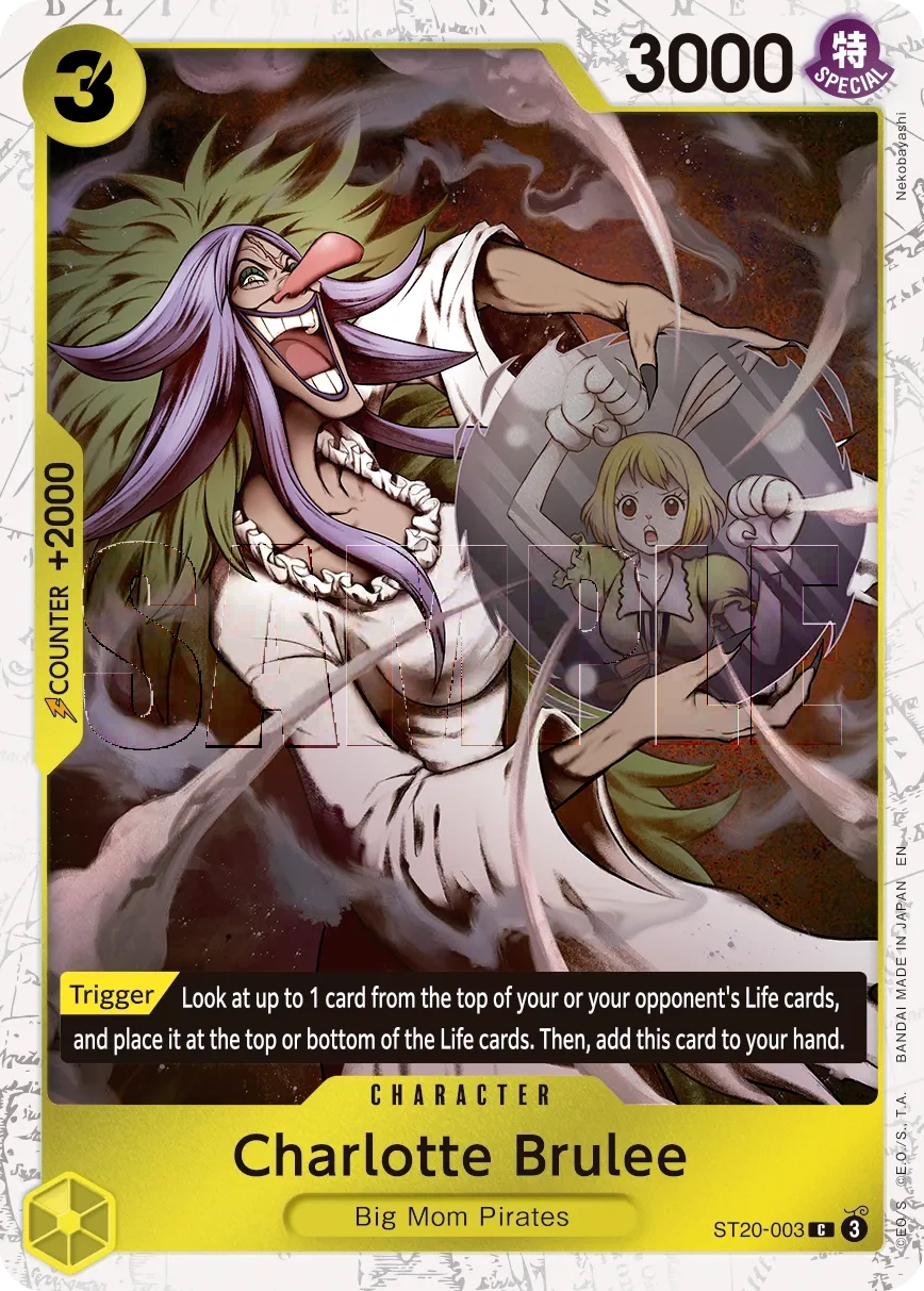 Carta Charlotte Brulee (ST20-003)