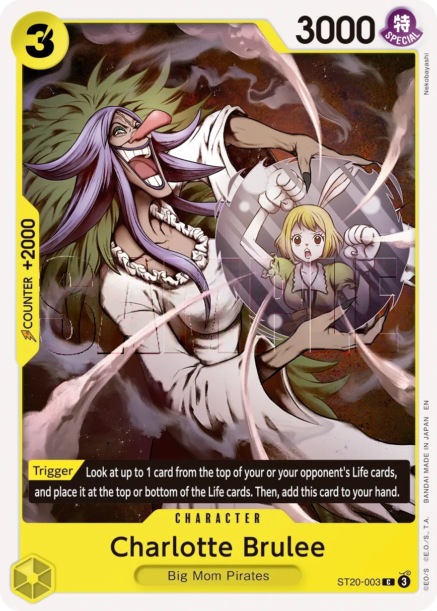 Carta Charlotte Brulee (ST20-003)