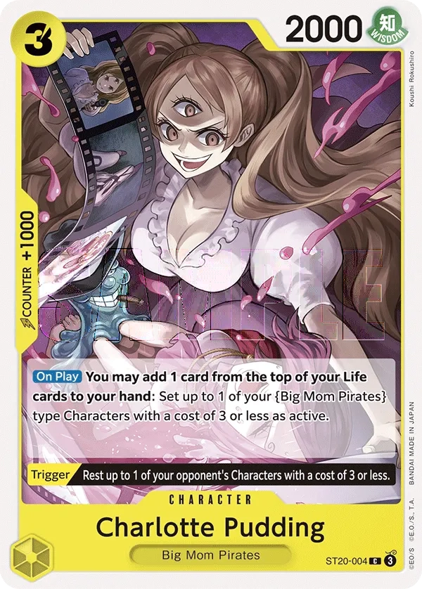 Carta Charlotte Pudding (ST20-004)