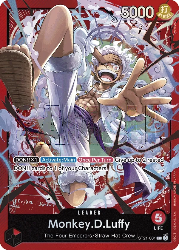 Carta Monkey.D.Luffy (ST21-001)