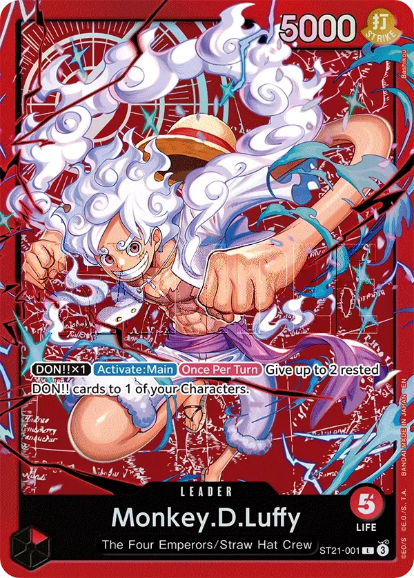 Carta Monkey.D.Luffy (ST21-001)