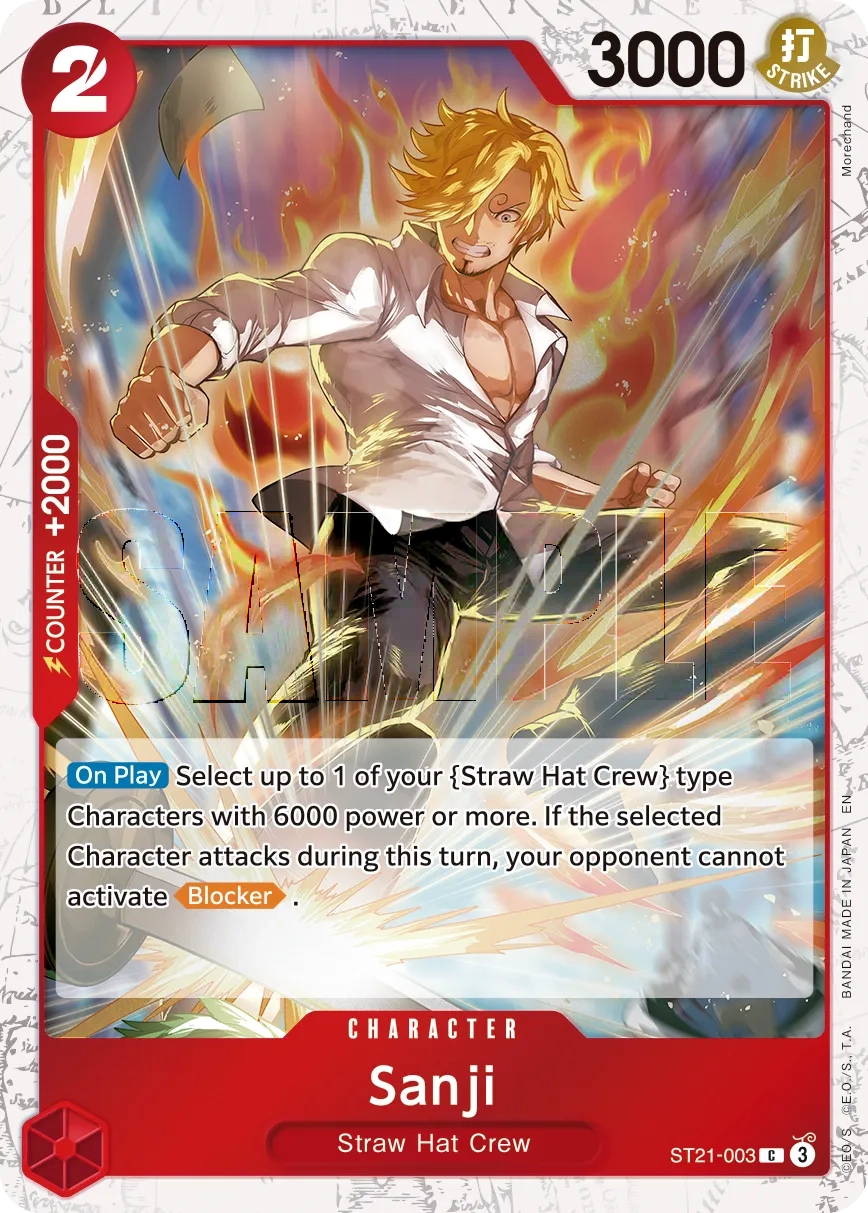 Carta Sanji (ST21-003)