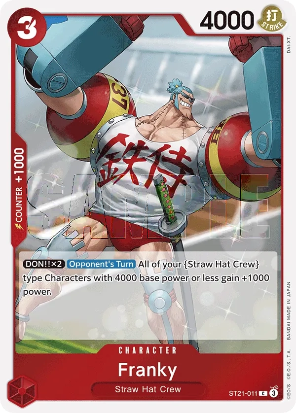 Carta Franky (ST21-011)