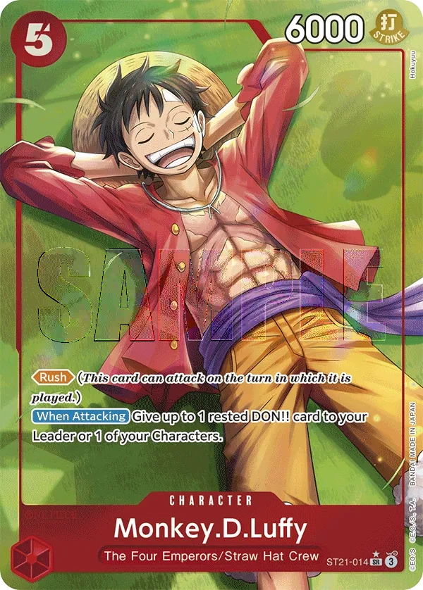 Carta Monkey.D.Luffy (ST21-014)