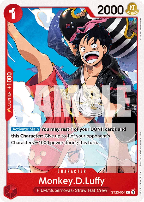 Carta Monkey.D.Luffy (ST23-004)