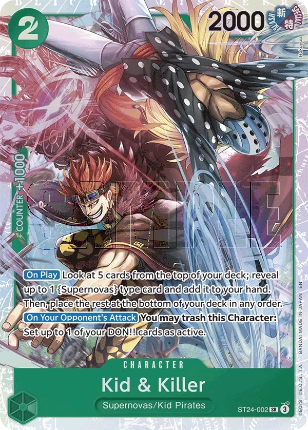 Carta Kid & Killer (ST24-002)